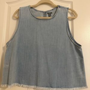 Aerie Denim Tank